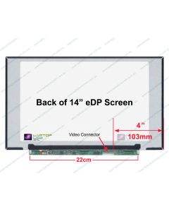 Chi Mei N140HCA-EBC REV.B4 Replacement Laptop LCD Screen Panel