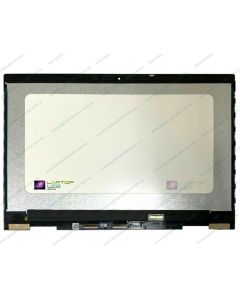 HP ENVY X360 15M-CN Replacement Laptop LCD Screen with Touch Glass Digitizer and Silver Frame / Bezel L20114-001